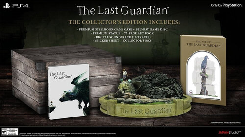 Περισσότερες πληροφορίες για "The Last Guardian Collector's Edition (PlayStation 4)"