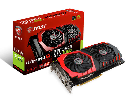 Περισσότερες πληροφορίες για "MSI GeForce GTX 1060 GAMING X 6G"