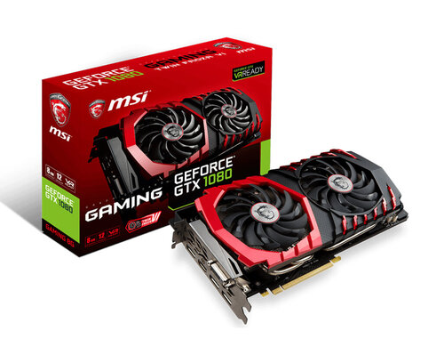 Περισσότερες πληροφορίες για "MSI GeForce GTX 1080 GAMING 8G"