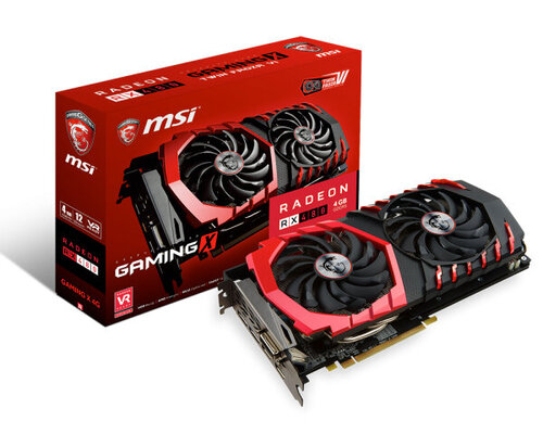 Περισσότερες πληροφορίες για "MSI Radeon RX 480 GAMING X 4G"