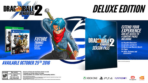 Περισσότερες πληροφορίες για "Dragon Ball Xenoverse 2 - Deluxe (PlayStation 4)"