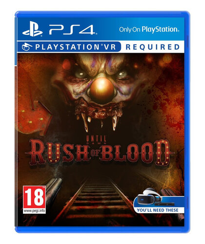 Περισσότερες πληροφορίες για "Sony Until Dawn: Rush of Blood VR (PlayStation 4)"