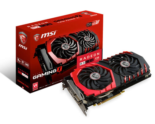 Περισσότερες πληροφορίες για "MSI Radeon RX 480 GAMING X 8G"