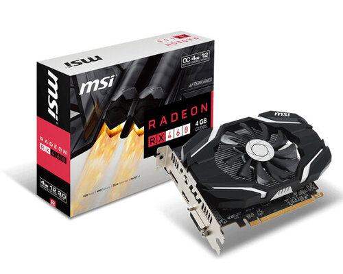 Περισσότερες πληροφορίες για "MSI Radeon RX 460 4G OC"