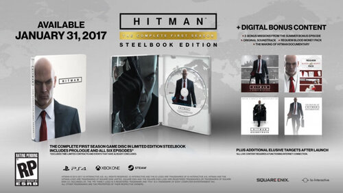 Περισσότερες πληροφορίες για "Hitman Steelbook Edition (PlayStation 4)"