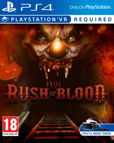 Περισσότερες πληροφορίες για "Sony Until Dawn: Rush of Blood (PlayStation 4)"