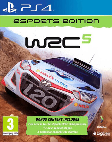 Περισσότερες πληροφορίες για "WRC 5: eSports Edition (PlayStation 4)"