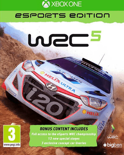 Περισσότερες πληροφορίες για "Bigben Interactive WRC 5 eSports Edition (Xbox One)"