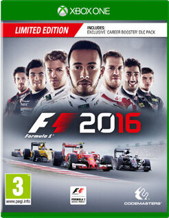 Περισσότερες πληροφορίες για "F1 2016 Limited Edition (Xbox One)"