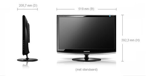 Περισσότερες πληροφορίες για "Samsung 2233SN (21.5")"