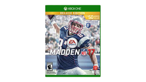Περισσότερες πληροφορίες για "Microsoft Madden NFL 17 Deluxe Edition (Xbox One)"