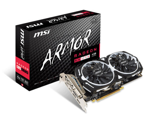 Περισσότερες πληροφορίες για "MSI Radeon RX 470 ARMOR 4G OC"