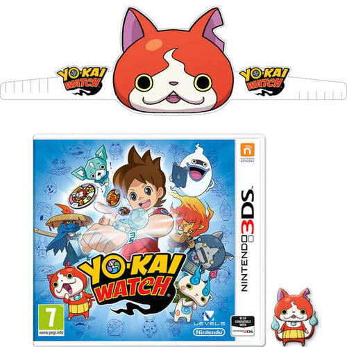 Περισσότερες πληροφορίες για "YO-KAI Watch + Jibanyan Pin (Nintendo 3DS)"