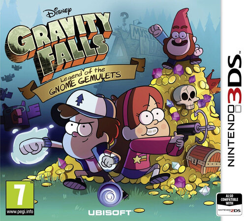 Περισσότερες πληροφορίες για "Gravity Falls: Legend of the Gnome Gemulets (Nintendo 3DS)"