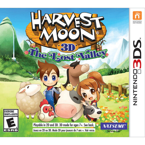 Περισσότερες πληροφορίες για "Harvest Moon: The Lost Valley 3D (Nintendo 3DS)"