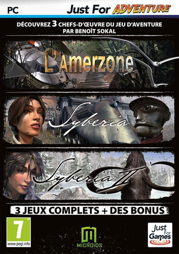 Περισσότερες πληροφορίες για "Pack Syberia : L'Amerzone + 1 2 (PC)"