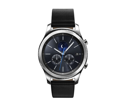 Περισσότερες πληροφορίες για "Samsung Gear S3 Classic Silver"