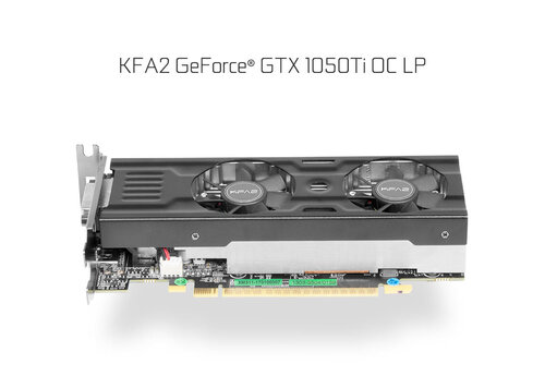 Περισσότερες πληροφορίες για "KFA2 GeForce GTX 1050 Ti OC LP"
