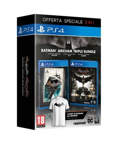 Περισσότερες πληροφορίες για "Batman: Arkham Triple Bundle (PlayStation 4)"