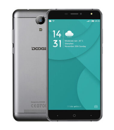 Περισσότερες πληροφορίες για "Doogee Mobile X7 (Γκρι/16 GB)"