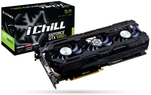 Περισσότερες πληροφορίες για "Inno3D iChill GeForce GTX 1080 Ti X3"