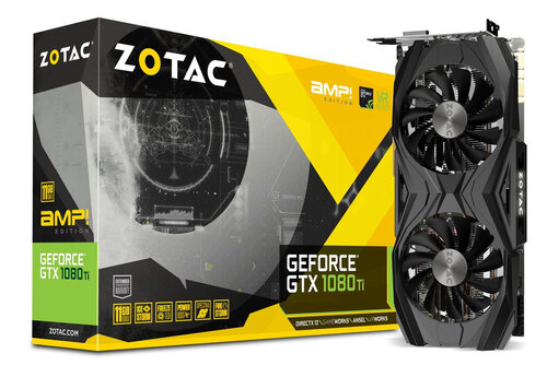 Περισσότερες πληροφορίες για "Zotac GeForce GTX 1080 Ti AMP Edition"