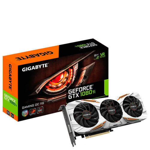 Περισσότερες πληροφορίες για "Gigabyte Nvidia GeForce GTX 1080 Ti Gaming OC 11G"