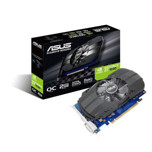 Περισσότερες πληροφορίες για "ASUS Phoenix GeForce GT 1030 OC edition 2GB GDDR5"