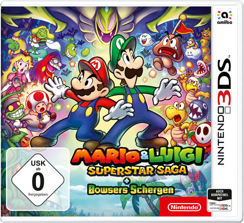 Περισσότερες πληροφορίες για "Mario & Luigi: Superstar Saga + Bowsers Schergen (Nintendo 3DS)"