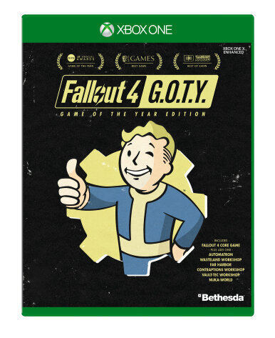 Περισσότερες πληροφορίες για "Fallout 4: Game of the Year Edition (Xbox One)"