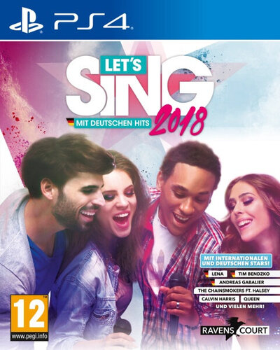 Περισσότερες πληροφορίες για "Let's Sing 2018 (PlayStation 4)"