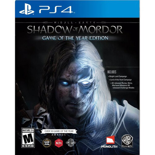 Περισσότερες πληροφορίες για "Middle-Earth: Shadow of Mordor Game the Year Edition (PlayStation 4)"