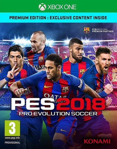 Περισσότερες πληροφορίες για "Pro Evolution Soccer 2018 (Xbox One)"