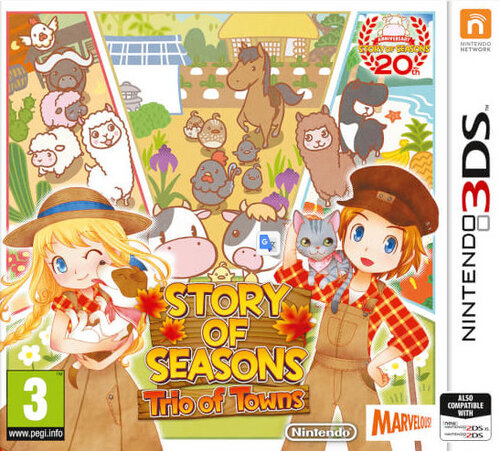 Περισσότερες πληροφορίες για "Story of Seasons: Trio Towns (Nintendo 3DS)"