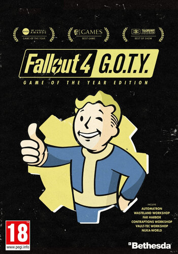 Περισσότερες πληροφορίες για "Fallout 4: Game of the Year Edition (PC)"