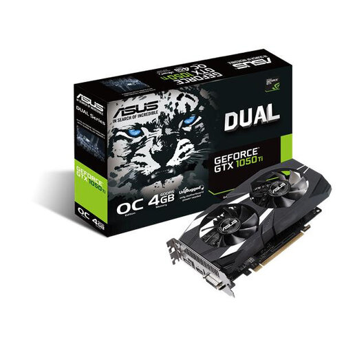 Περισσότερες πληροφορίες για "ASUS Dual DUAL-GTX1050TI-O4G-V2"