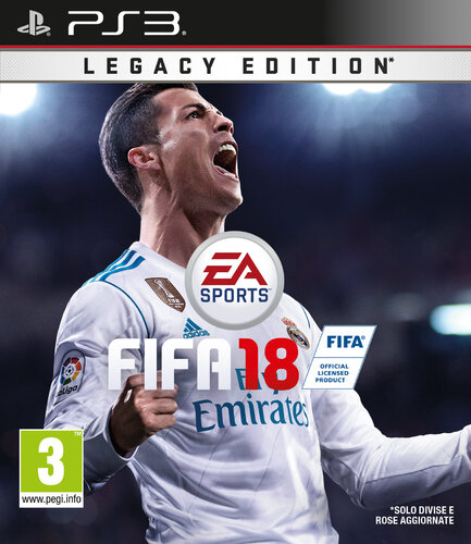 Περισσότερες πληροφορίες για "FIFA 18: Legacy Edition (PlayStation 3)"