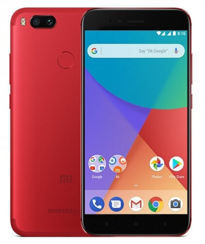 Περισσότερες πληροφορίες για "Xiaomi Mi A1 EU RED (Κόκκινο/64 GB)"
