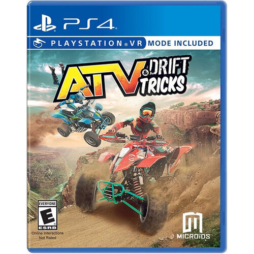 Περισσότερες πληροφορίες για "Microids ATV Drift & Tricks VR (PlayStation 4)"