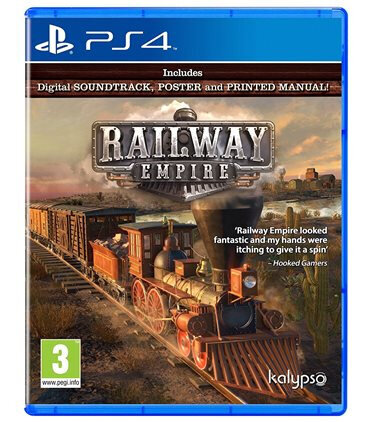 Περισσότερες πληροφορίες για "Railway Empire (PlayStation 4)"