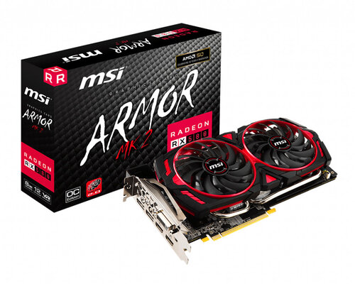 Περισσότερες πληροφορίες για "MSI RADEON RX 580 ARMOR MK2 8G OC"