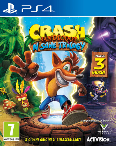 Περισσότερες πληροφορίες για "Sony Crash Bandicoot: N'sane Trilogy (PlayStation 4)"