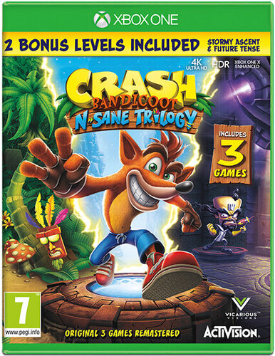 Περισσότερες πληροφορίες για "Crash Bandicoot N. Sane Trilogy (Xbox One)"