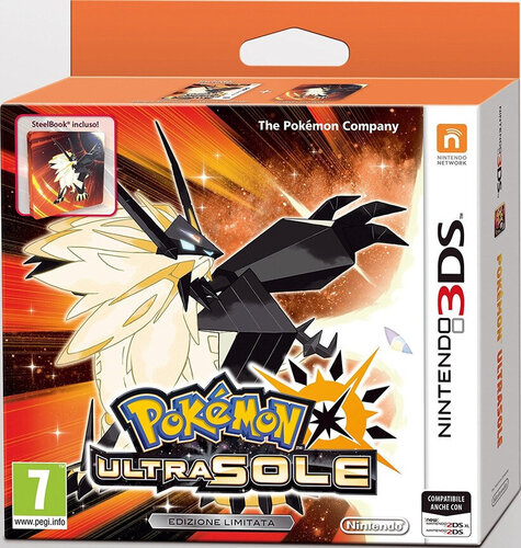 Περισσότερες πληροφορίες για "Pokémon Ultrasole + SteelBook (Nintendo 3DS)"