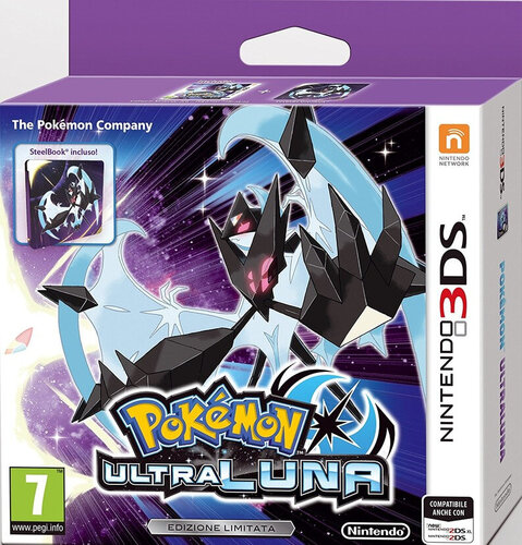 Περισσότερες πληροφορίες για "Pokémon Ultraluna + SteelBook (Nintendo 3DS)"