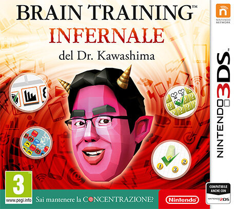 Περισσότερες πληροφορίες για "Brain Training infernale del Dr. Kawashima (Nintendo 3DS)"