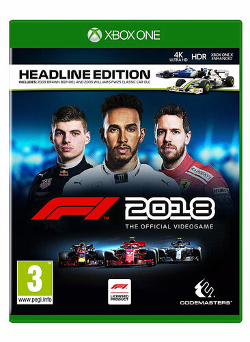 Περισσότερες πληροφορίες για "Codemasters F1 2018 Headline Edition (Xbox One)"