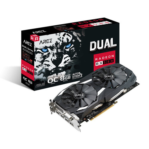 Περισσότερες πληροφορίες για "ASUS AREZ-DUAL-RX580-O8G"