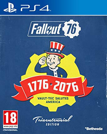 Περισσότερες πληροφορίες για "Fallout 76 Tricentennial Edition (PlayStation 4)"