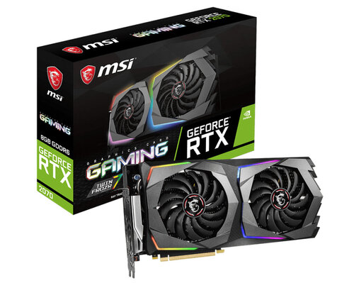 Περισσότερες πληροφορίες για "MSI GeForce RTX 2070 GAMING 8G"